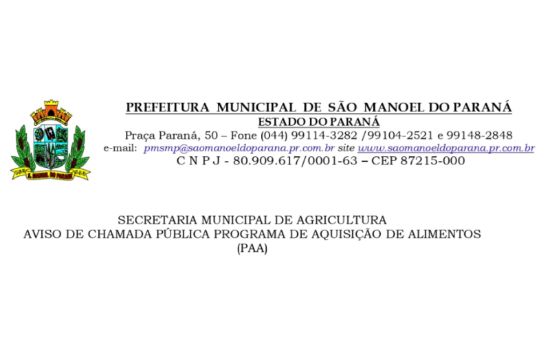  Programa de Aquisição de Alimentos (PAA)