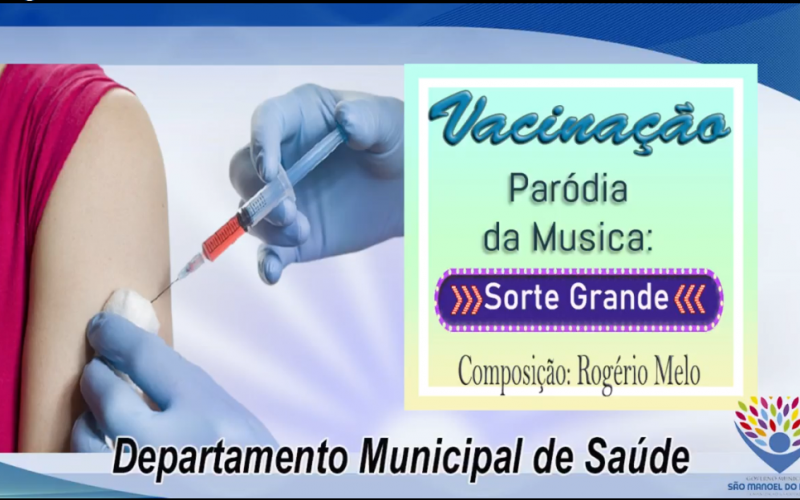 Artista local Rogério Melo faz Paródia para incentivar a vacinação!