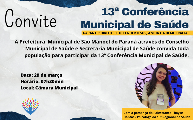 13ª Conferência Municipal de Saúde