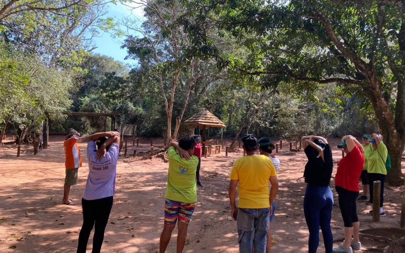 Grupo Viver Mais retoma suas caminhadas por meio do Grupo Viver Mais