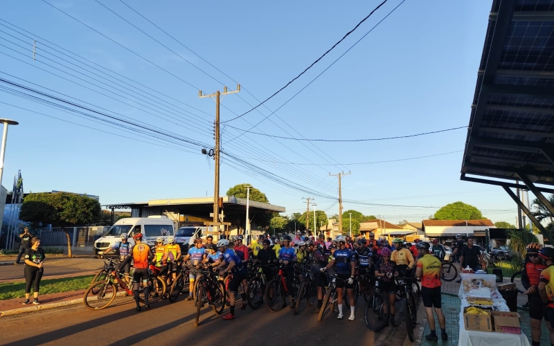 São Manoel do Paraná em movimento: 4ª Pedalada Ecológica reúne mais de 100 ciclistas em percurso de 46km pelo município