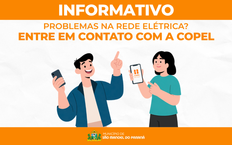 Problemas na rede elétrica? Saiba como entrar em contato com a Copel